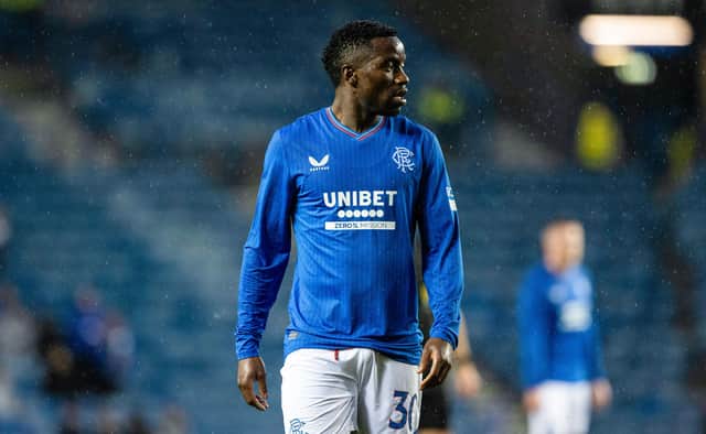 Fashion Sakala's place at Rangers after a number of new attacking signings over the summer.