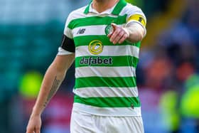 GLASGOW, SCOTLAND - DECEMBER 29:  Celtic’s Scott Brown during the Ladbrokes Premiership match between Celtic and Rangers at Celtic Park on December 29, 2019 in Glasgow, Scotland. (Photo by Bill Murray / SNS Group)