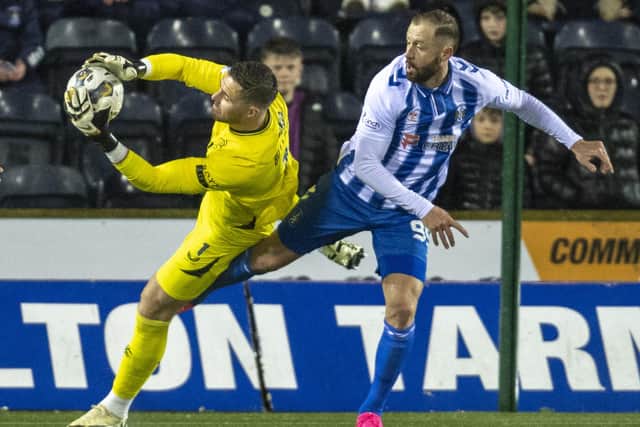 Jack Butland was solid once again for Rangers against Kilmarnock.
