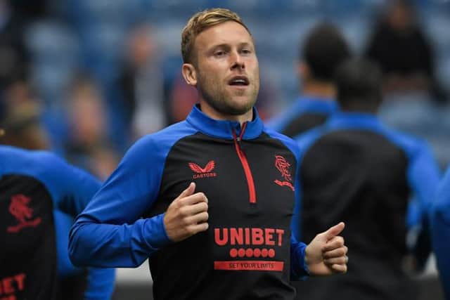 Midfielder Scott Arfield missed Rangers' league game against Hibs because of illness. (Photo by Craig Foy / SNS Group)