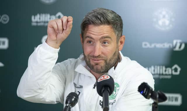 Lee Johnson says the ball was in play for only 41 minutes when Hibs defeated St Johnstone last weekend.