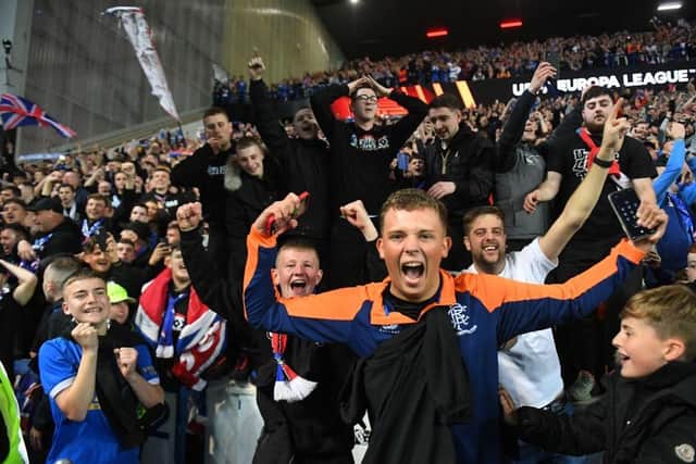 Rangers' European atmosphere is an Ibrox element USG 'haven't taken on board' says John Lundstram.  (Photo by ANDY BUCHANAN/AFP via Getty Images)