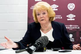 Hearts owner Ann Budge. Picture: SNS