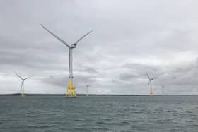 Aberdeen Bay wind farm is one of five offshore schemes already operational in Scotland