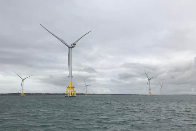 Aberdeen Bay wind farm is one of five offshore schemes already operational in Scotland