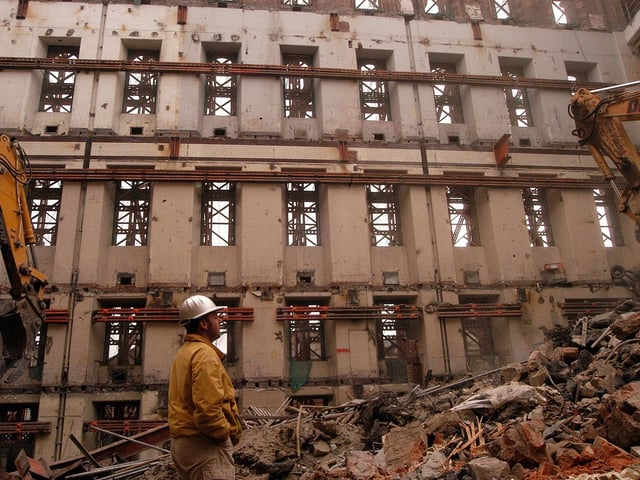 In 2003, one of the largest facade retention projects in Europe got underway when Edinburgh's former G.P.O. was gutted out leaving only its 150-year-old shell. It is now an office complex named Waverley Gate.