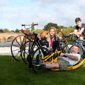 UCI  World Championships - Jenny Holl, Ken Talbot and Fin Graham promote the 2023 Cycling Championships coming to Dumfries.