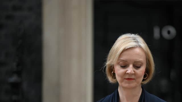 Liz Truss faces a life sentence of ignominy (Picture: Daniel Leal/AFP via Getty Images)