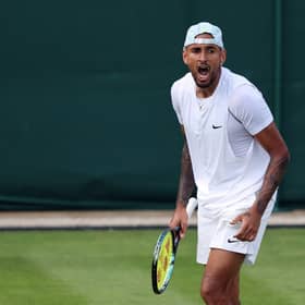 Nick Kyrgios had an epic five-set battle with Paul Jubb in the first round of Wimbledon.