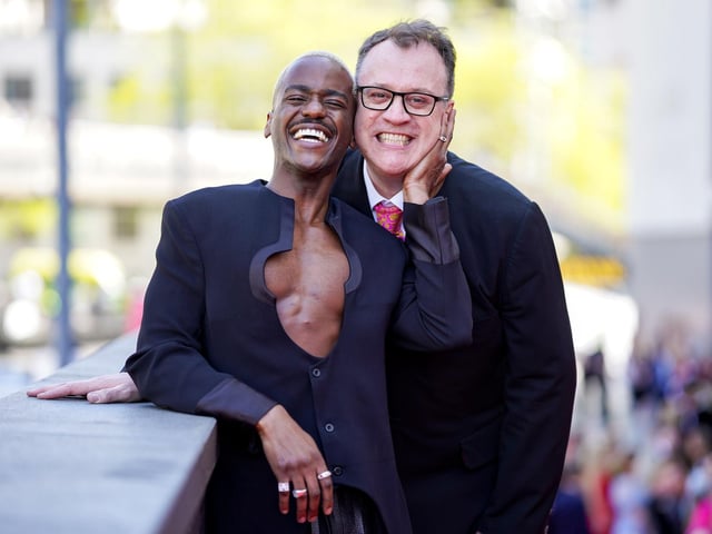 Newly announced Doctor Who star Ncuti Gatwa received a loud round of applause from the audience at the TV Baftas as he came on stage to present the scripted comedy award alongside his Sex Education co-star Aimee Lou Wood