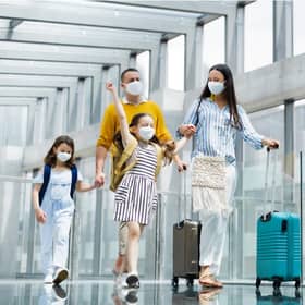 There is currently no ban on travel abroad for people who live in an area under local restrictions