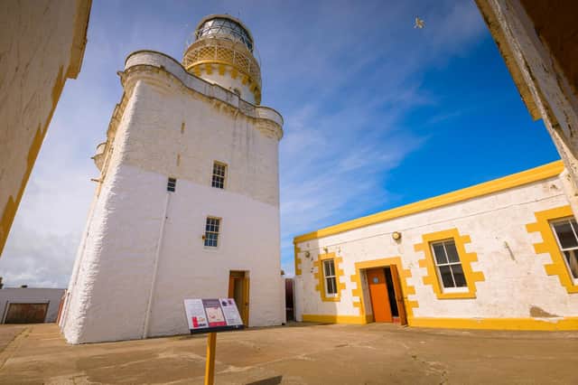 Built in the 1500s, Kinnaird Head was altered in 1787 to contain the first lighthouse built by the Northern Lighthouse Board