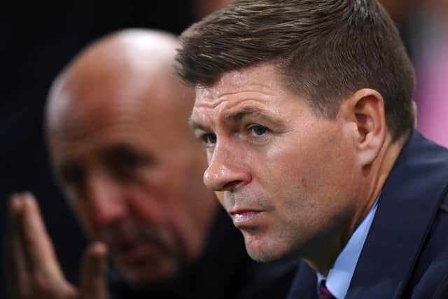 Former Rangers boss Steven Gerrard was sacked by Aston Villa after starting the season with just two wins in 11 matches. (Photo by Justin Setterfield/Getty Images)