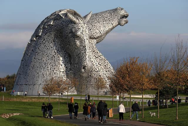 Catherine Topley said further projects on the scale of the Kelpies in Grangemouth would be “extremely challenging”. Picture: Andrew Milligan/PA