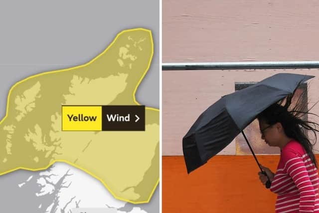 Scotland Weather: Disruption likely as yellow warning for very strong winds issued across mainland and islands