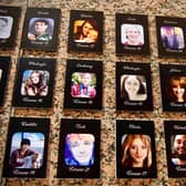 "The Faces of Fentanyl" wall, which displays photographs of Americans who died from a fentanyl overdose, at the Drug Enforcement Administration headquarters in Arlington, Virginia (Picture: Agnes Bun/AFP via Getty Images)