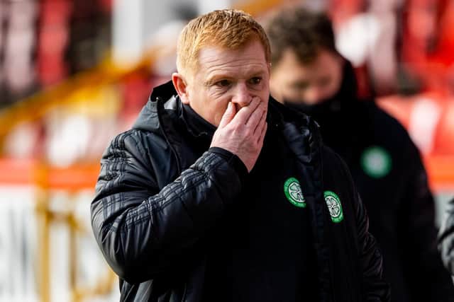 Neil Lennon is under increasing pressure as Celtic boss.