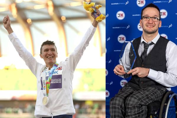 Scottish Athletics award winners Jake Wightman and Sean Frame. Pictures: Getty Images & Bobby Gavin