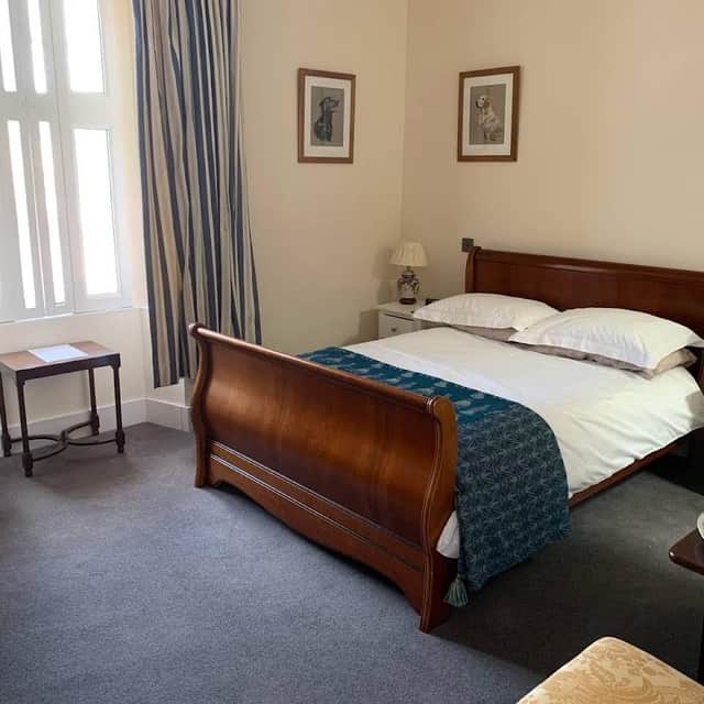 Bedrooms are inkeeping with the period style of the house. Pic: Contributed