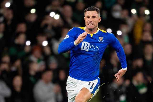St Johnstone forward Michael O'Halloran.