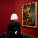 The Resurrection of Christ by Paolo Veronese is displayed at an exhibition of his work at the National Gallery in London (Picture: Leon Neal/AFP via Getty Images)