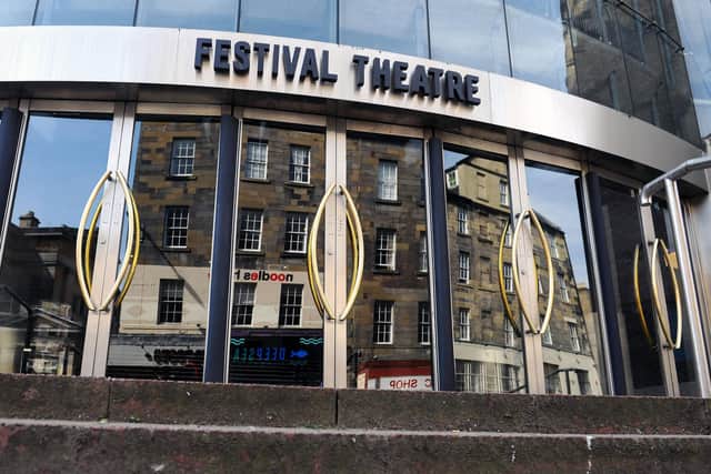 The Edinburgh Festival Theatre, new home of the King's panto