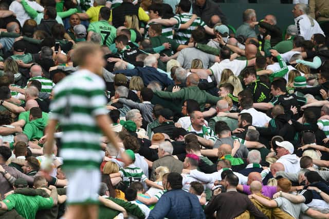 More than 1,000,000 Celtic fans watched the team in the Scottish Premiership. (Photo by Craig Foy / SNS Group)