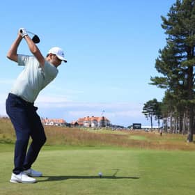 World No 1 and Masters champion Scottie Scheffler in action during last year's Scottish Open at The Renaissance Club in East Lothian. Picture: Andrew Redington/Getty Images.