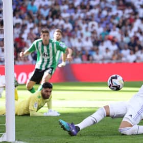 Karim Benzema missed some chances during Real Madrid's 2-1 win over Real Betis on Saturday.