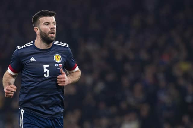 Grant Hanley is convinced that his vital Scotland team-mate Billy Gilmour will be stronger for the difficulties endured as the pair suffered relegation with Norwich City last season. (Photo by Craig Foy / SNS Group)
