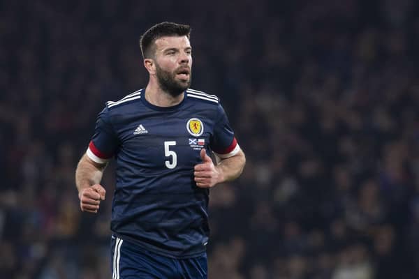 Grant Hanley is convinced that his vital Scotland team-mate Billy Gilmour will be stronger for the difficulties endured as the pair suffered relegation with Norwich City last season. (Photo by Craig Foy / SNS Group)