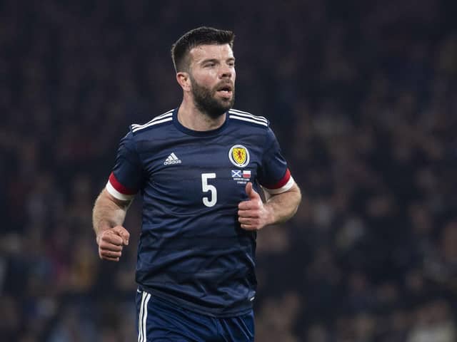 Grant Hanley is convinced that his vital Scotland team-mate Billy Gilmour will be stronger for the difficulties endured as the pair suffered relegation with Norwich City last season. (Photo by Craig Foy / SNS Group)