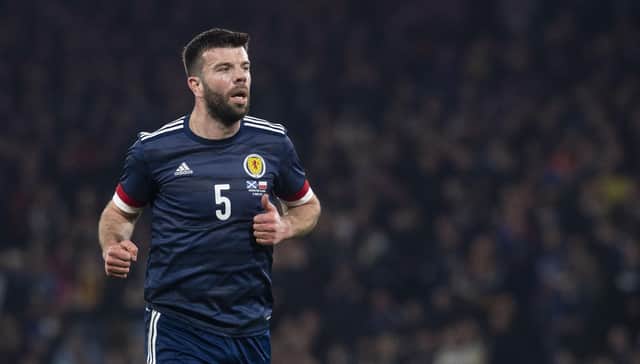 Grant Hanley is convinced that his vital Scotland team-mate Billy Gilmour will be stronger for the difficulties endured as the pair suffered relegation with Norwich City last season. (Photo by Craig Foy / SNS Group)