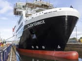 Glen Sannox is not due to be completed until next year. Picture: Cmal/Robert Perry