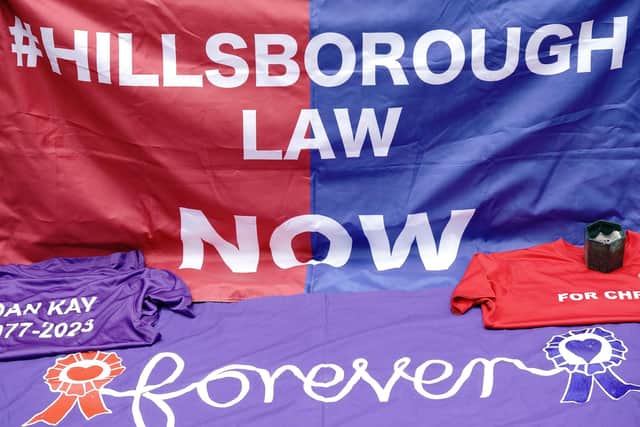 The Hillsborough Law has its second reading in the House of Commons on Monday. PIC: Aaron Chown/PA Wire