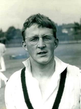 As well as a top cricketer, Hamish More was a noted rugby player
