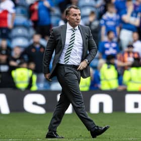 Celtic manager Brendan Rodgers already has one win under his belt in the derbies this season.