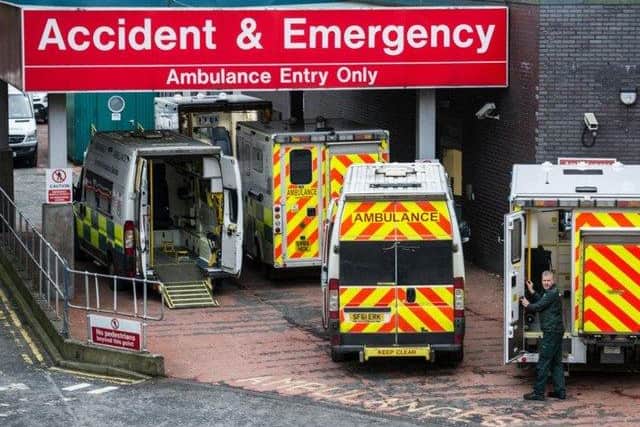 A pensioner died and another was seriously injured when they fell from scaffolding in Aberdeenshire.