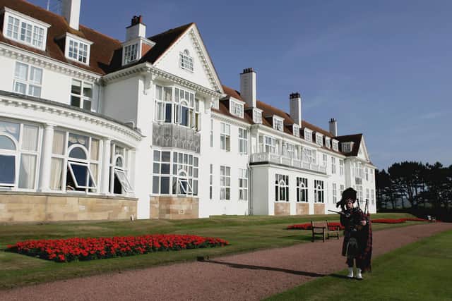 The Indonesian delegation is staying at Donald Trump's Turnberry resort during COP26. Picture: Richard Heathcote/Getty