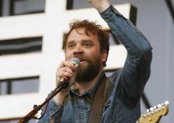 The late Scott Hutchison, lead singer of Frightened Rabbit