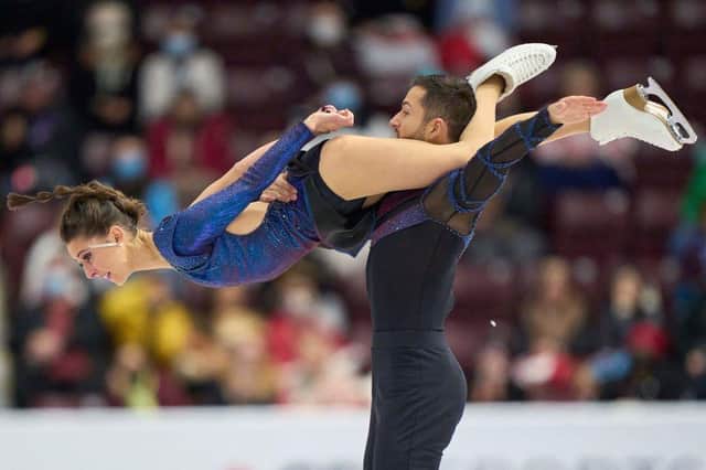 Lilah Fear and Lewis Gibson were the first British couple on 13 years to qualify for the Grand Prix final.