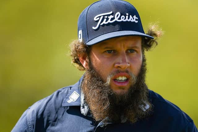 Andrew 'Beef' Johnston had only played nine holes when he withdrew in the Betfred British Masters at Close House, near Newcastle. Picture: Getty Images
