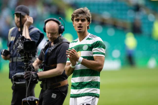 The Portuguese winger has warned league rivals Celtic are hungry to get better. (Photo by Alan Harvey / SNS Group)