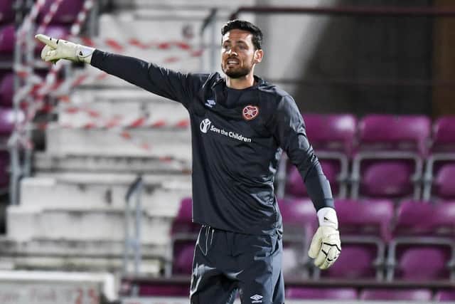 Hearts' Craig Gordon hopes club form will impress Scotland boss Steve Clarke. Photo: Craig Foy / SNS Group