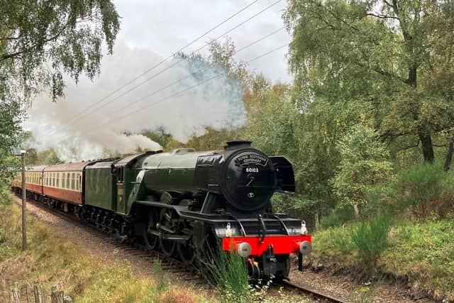 Flying Scotsman, which is often described as the world's most famous locomotive, was involved in a shunting incident at Aviemore on Friday.