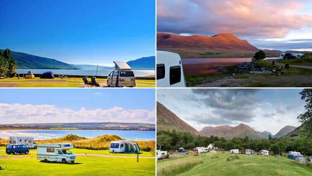 Scotland boasts a wide selection of scenic caravan parks.