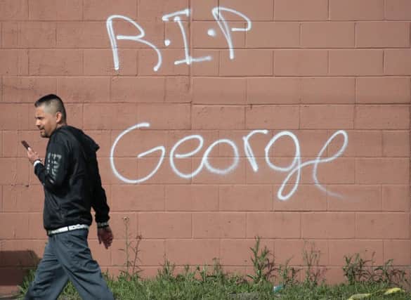 George Floyd's death has sparked angry demonstrations in Minneapolis (Getty Images)