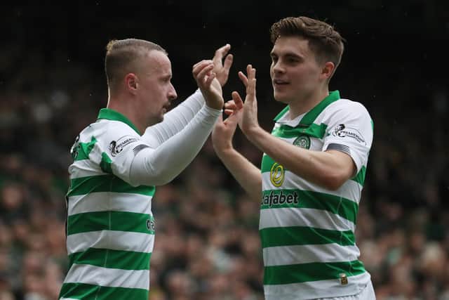 Celtic players such as Leigh Griffiths and James Forrest are taking a reduction in salary.