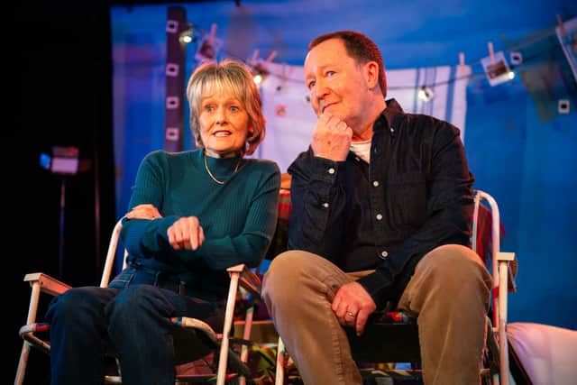Maureen Carr and Jonathan Watson in Someone's Knockin' at the Door