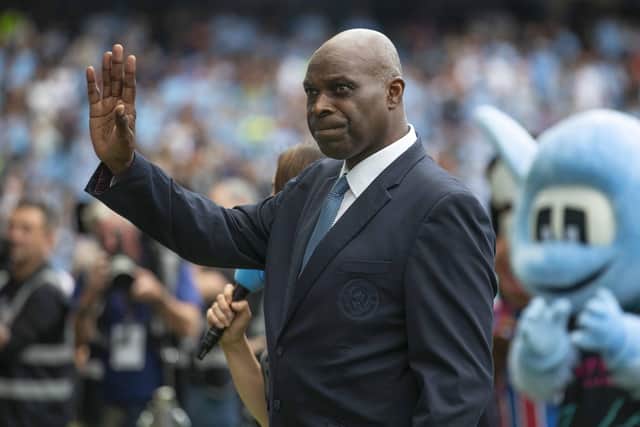 Manchester City paid tributes to Alex Williams at the match against Fulham in September as he retired from head of City in the Community (CITC) after 33 years. Photo by MI News/NurPhoto/Shutterstock (14078545c)